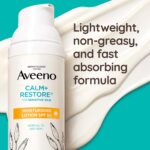 Aveeno Face Calm+ Restore Moisturising Lotion SPF50 50ml - Image 10
