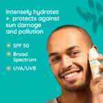 Aveeno Face Calm+ Restore Moisturising Lotion SPF50 50ml - Image 4