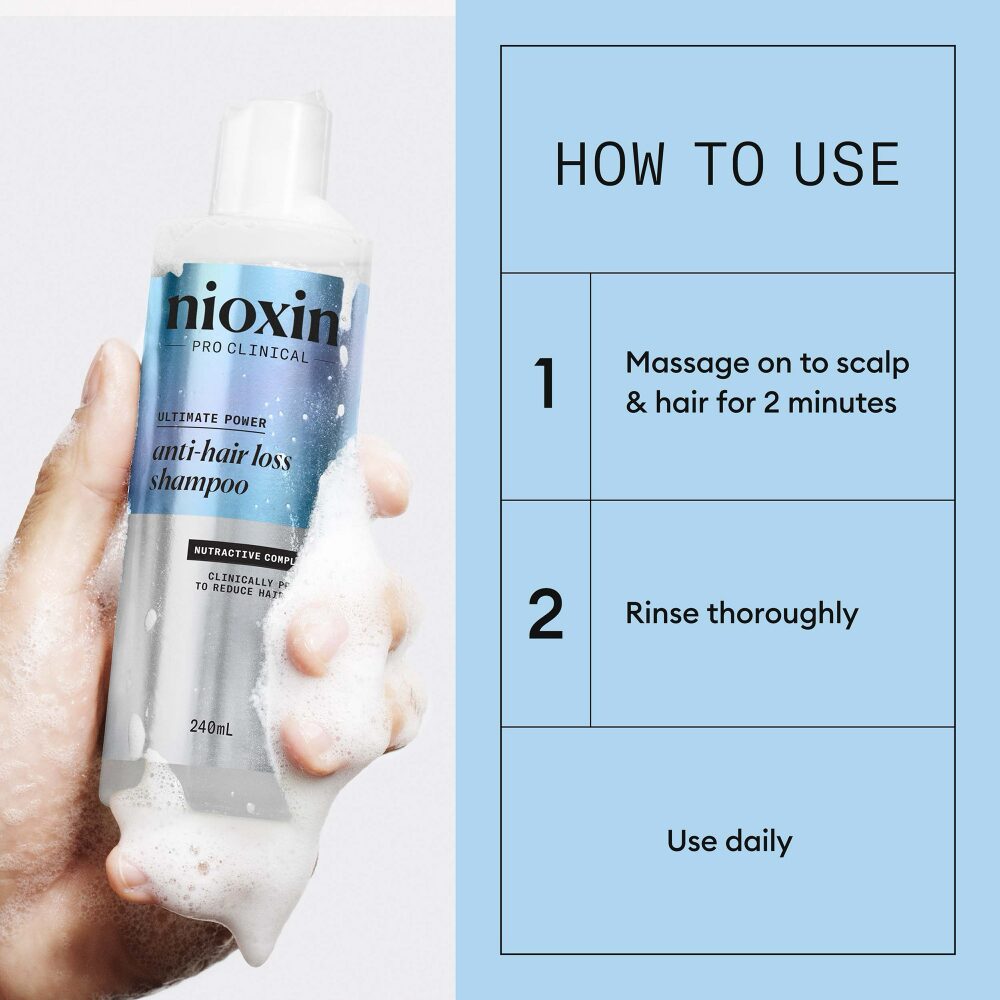 39408-3.jpg Nioxin Anti-Hair Loss Shampoo 475ml - Image 1