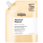 L'Oreal Professionnel Serie Expert Absolut Repair Protein + Gold Quinoa Instant Resurfacing Shampoo Refill Pouch 1500ml - Image 2