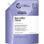 L'Oreal Professionnel Serie Expert Blondifier Gloss Resurfacing + Illuminating Shampoo Refill Pouch 1500ml - Image 2