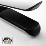 Ghd Chronos Max Wide Plate Hair Straightener, 3X Faster Styling With 90% More Shine White - Image 2