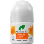 Dr. Organic Manuka Honey Aluminium Free Deodorant 50ml - Image 2