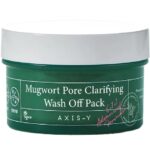 Axis-Y 6+1+1 Mugwort Pore Clarifying Wash Off Mask Pack 100ml - Image 4