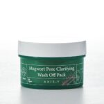 Axis-Y 6+1+1 Mugwort Pore Clarifying Wash Off Mask Pack 100ml - Image 3