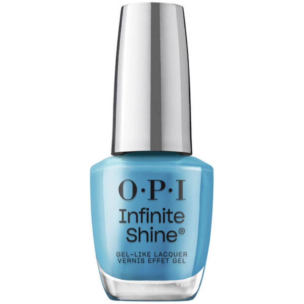 602035.jpg OPI Infinite Shine Gel-Like Nail Lacquer Never Leavin' Blue 15ml - Image 1