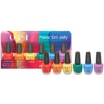 OPI Make 'Em Jelly Summer Mini Nail Polish Pack 6 x 3.75ml - Image 2
