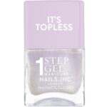 Nails Inc. It's Topless 1-Step Gel Halle Nail Polish 14ml