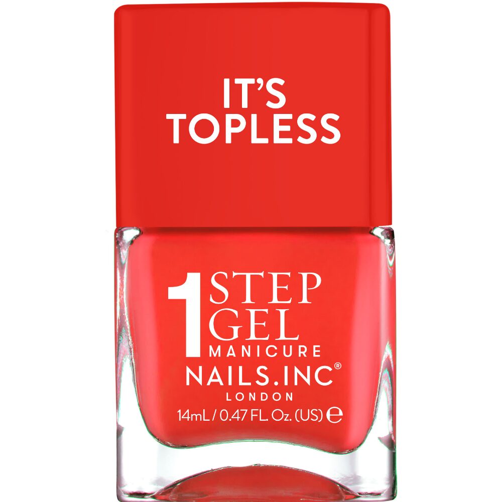 843060168965.jpg Nails Inc. It's Topless 1-Step Gel Jennifer Nail Polish 14ml - Image 1