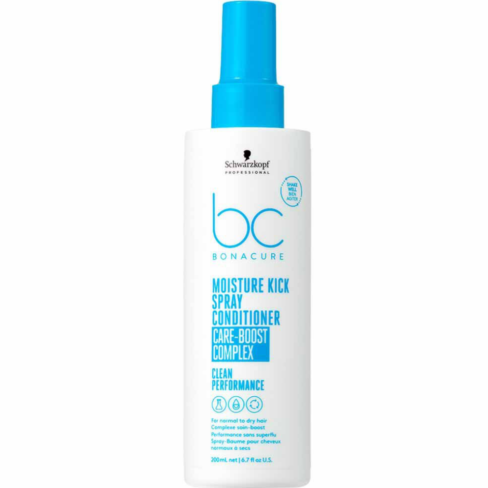 8608.png Schwarzkopf Professional BC Bonacure Clean Moisture Kick Spray Conditioner 400ml - Image 1