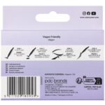 Salon System Individual 3D Luxe Individual Lashes Light Short Black - Image 3