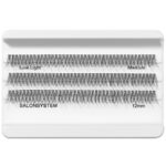 Salon System Individual 3D Luxe Individual Lashes Light Medium Black - Image 3