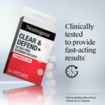Neutrogena Clear & Defend+ Ultra-Thin Hydrocolloid Blemish Patches x24 - Image 7