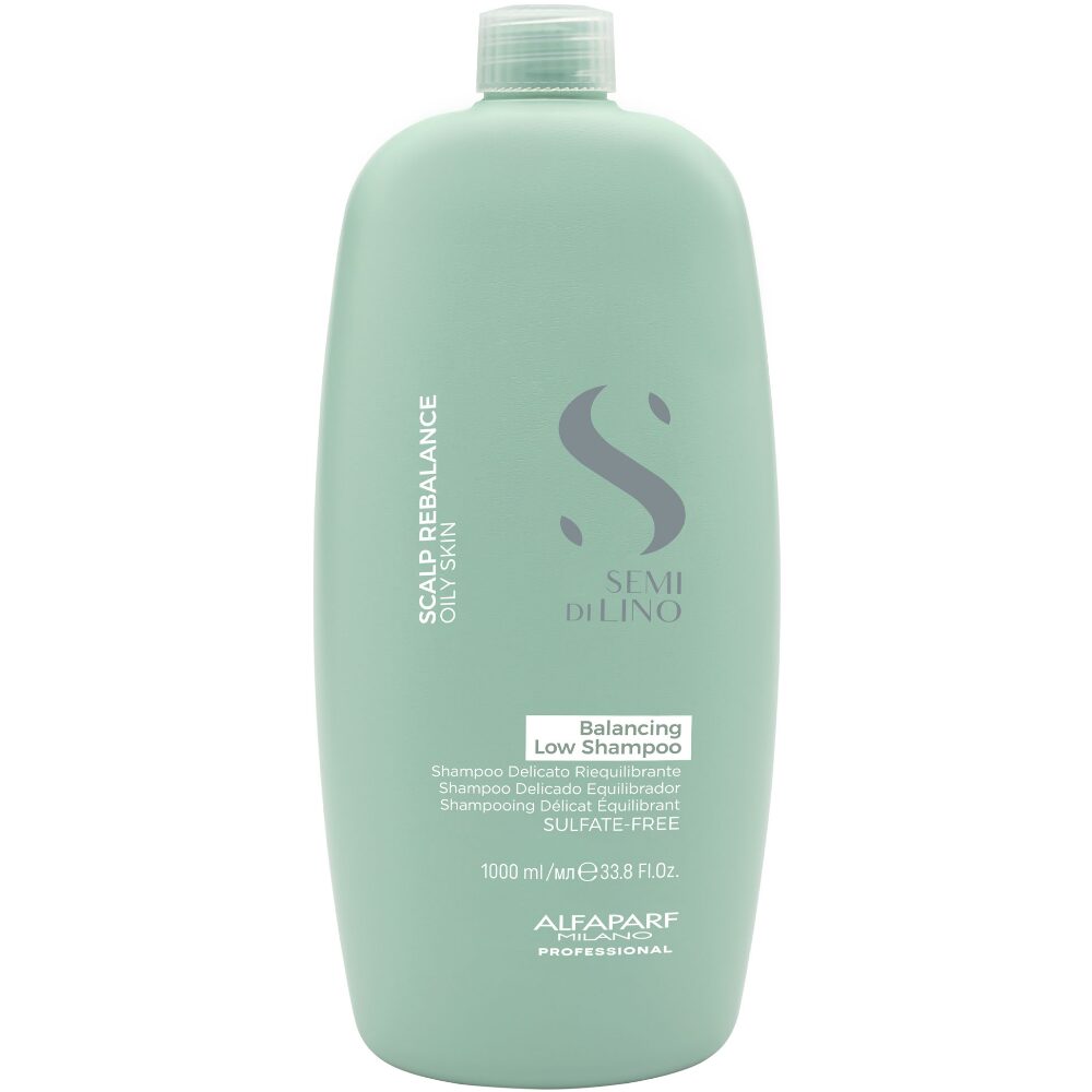 AL0045.jpg Alfaparf Milano Semi Di Lino Scalp Rebalance Balancing Low Shampoo 1000ml - Image 1