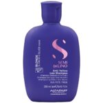 Alfaparf Milano Semi Di Lino Blonde Anti-Yellow Low Shampoo 250ml - Image 6