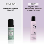 Alfaparf Milano Semi Di Lino Style & Care Amplifying Mousse 250ml - Image 4