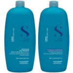 Alfaparf Milano Semi Di Lino Curls Enhancing Low Shampoo & Conditioner Twin 2 x 1000ml - Image 2