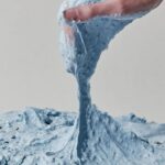 Arencia Fresh Blue Hyssop Mochi Cleanser 120g - Image 2