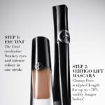 Giorgio Armani Vertigo Lift Mascara Obsidian Black 10ml - Image 4