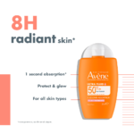 Avene Ultra Fluid Radiance Face Sunscreen SPF50+ 50ml - Image 3