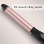 BaByliss Rose Quartz 25mm Curling Tong C451U - Image 2