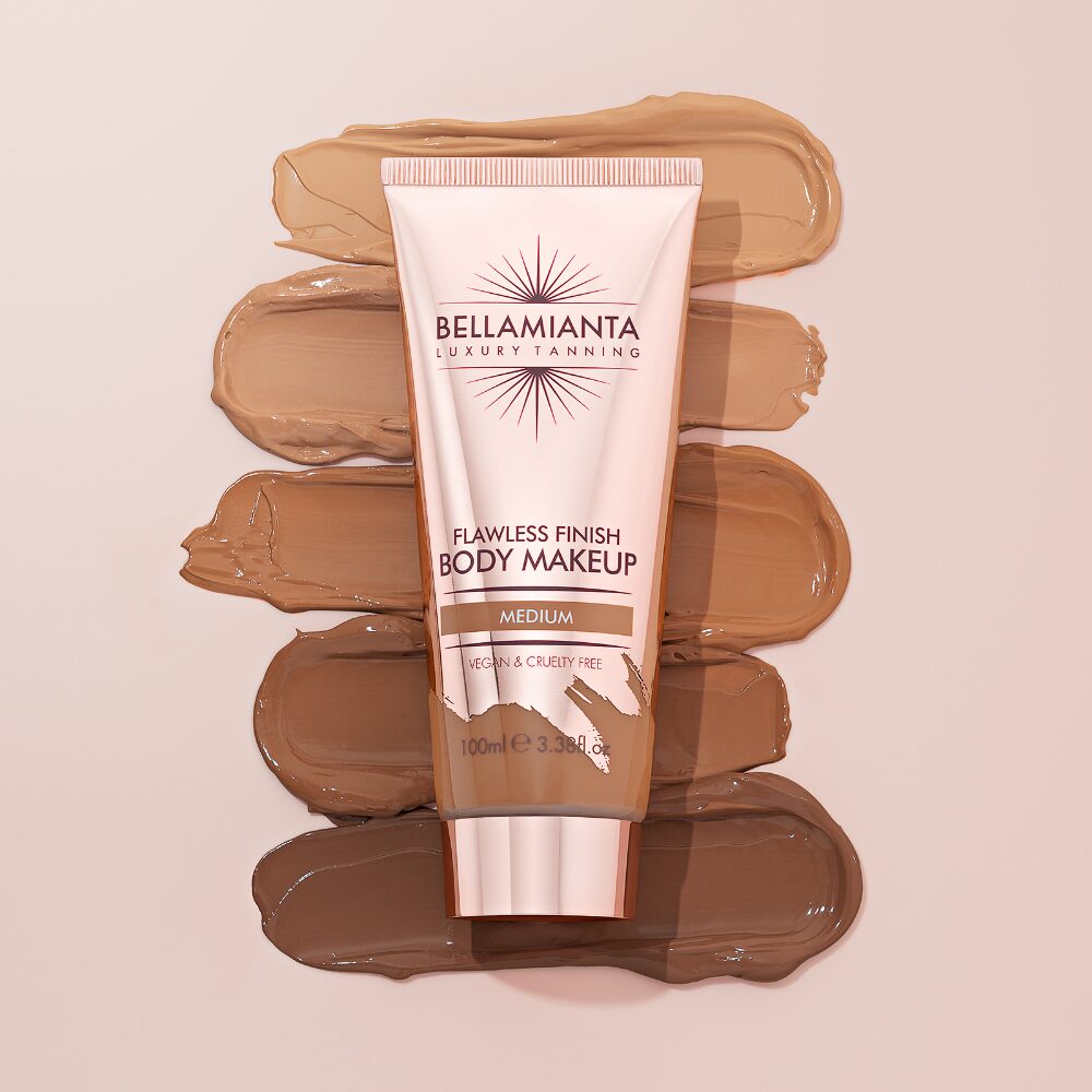 BELL0072-2.jpg Bellamianta Flawless Finish Body Makeup Medium 100ml - Image 1