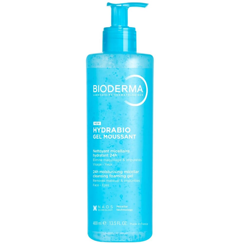 BIO0094.jpg Bioderma Hydrabio Gel Moussant Moisturising Micellar Cleansing Foaming Gel 400ml - Image 1
