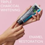 Biomed Charcoal 98% Natural Triple Charcoal Whitening & Gum Care Toothpaste 100g - Image 4