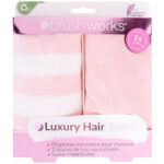 Brushworks Luxury Microfibre Hair Towels Pack of 2 - Image 4