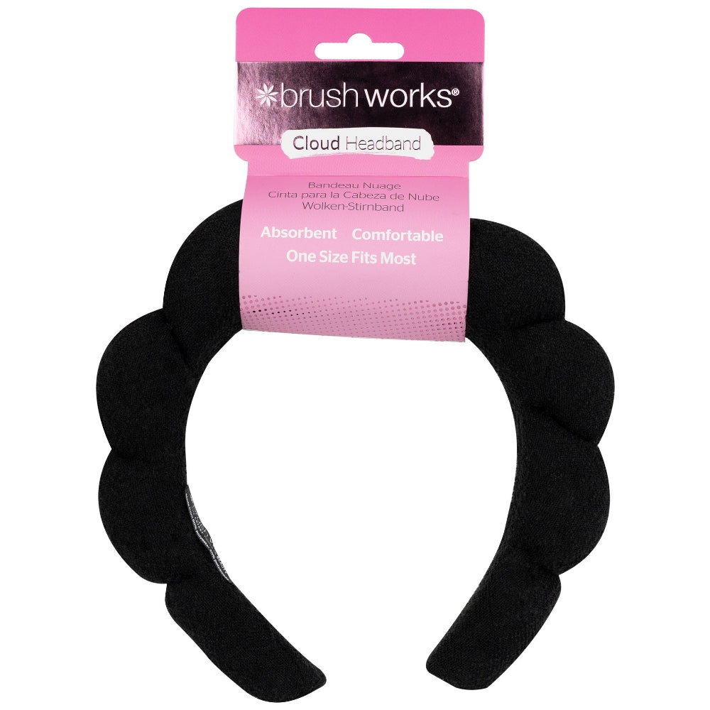 BRW0071-3.jpg Brushworks Black Cloud Headband - Image 1