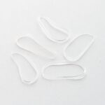 Brushworks Clear Flexi Elastic Hair Bands x100 - Image 6