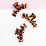 Brushworks Tortoiseshell Claw Clips Pack of 3 - Image 6