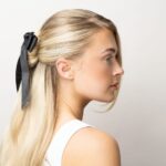 Brushworks Red & Black Satin Hair Bow Duo - Image 5