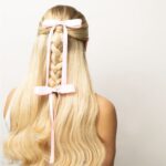 Brushworks Pink Satin Hair Bow Duo - Image 6