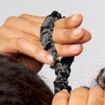 Brushworks Assorted Skinny Satin Scrunchies Pack of 6 - Image 3
