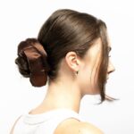Brushworks Assorted Large Classic Cloud Scrunchies Pack of 3 - Image 4
