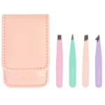 Brushworks Travel Tweezer Set Pastels