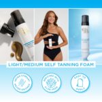 Bondi Sands Self Tanning Foam Light/Medium 200ml - Image 3