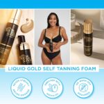 Bondi Sands Liquid Gold Self Tanning Foam 200ml - Image 3