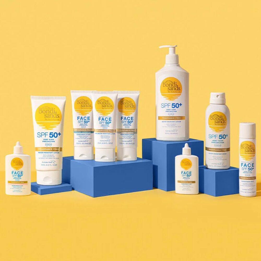 BSS0022-3.jpg Bondi Sands Sunscreen Lotion SPF50+ Fragrance-Free 500ml - Image 1