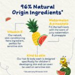 Childs Farm Hair & Body Wash Watermelon & Pineapple 250ml - Image 3