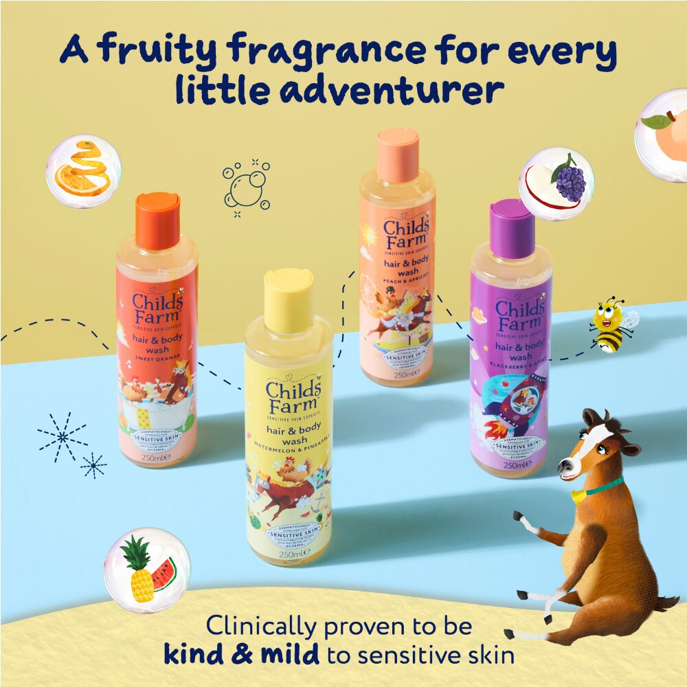 CF0059-5.jpg Childs Farm Kids Hair & Body Wash Watermelon & Pineapple 500ml - Image 1