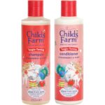 Childs Farm Strawberry & Organic Mint Shampoo & Conditioner Twin 2 x 250ml - Image 4