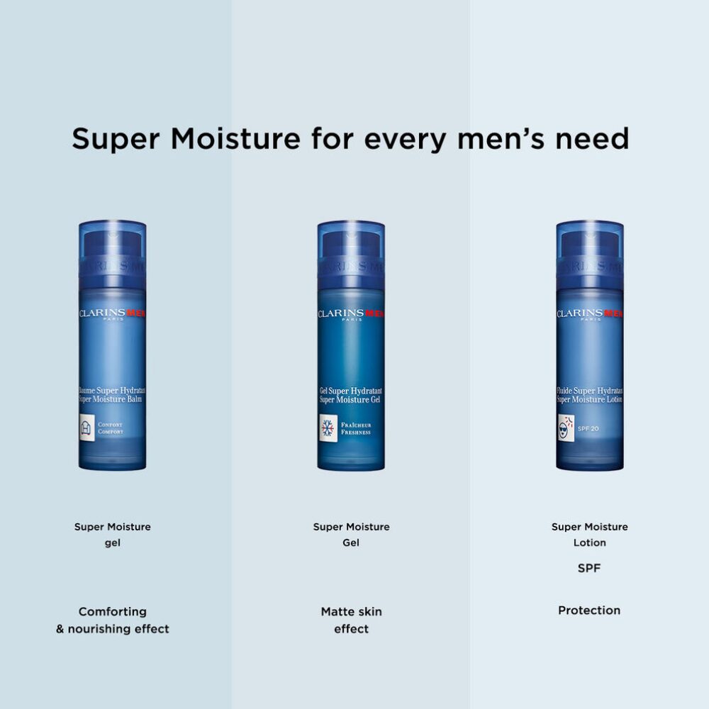 CLAR0050-2.jpg Clarins Men Super Moisture Gel 50ml - Image 1