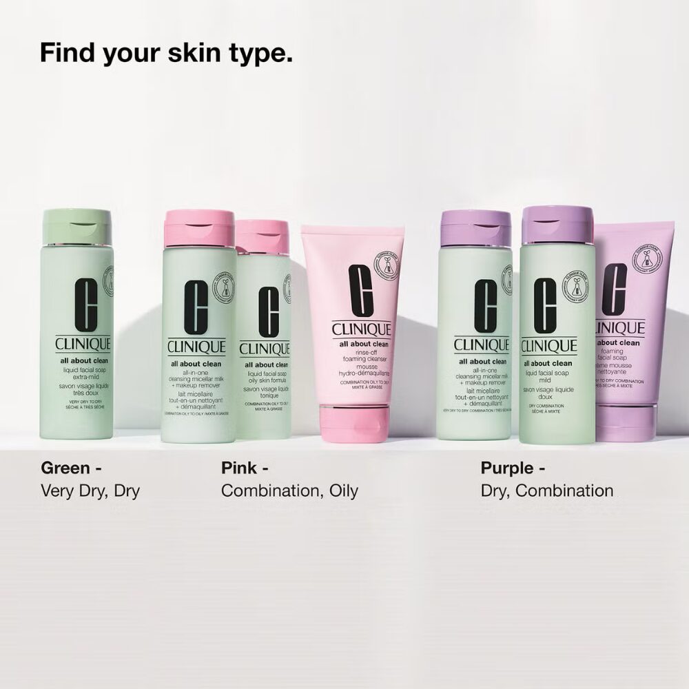CLQS0019-3.jpg Clinique All About Clean All-In-One Cleansing Micellar Milk & Makeup Remover 200ml - Image 1