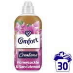 Comfort Creations Honeysuckle & Sandalwood Fabric Conditioner 30 Washes 900ml - Image 3