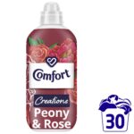 Comfort Creations Peony & Rose Fabric Conditioner 30 Washes 900ml - Image 2