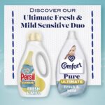 Comfort Pure Ultimate Fresh & Mild Ultra-Concentrated Fabric Conditioner 58 Washes 870ml - Image 6
