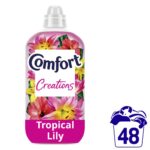 Comfort Perfume Creations Tropical Lily Fabric Conditioner 48 Washes 1440ml - Image 2