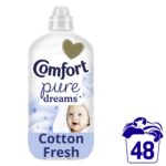 Comfort Pure Dreams Cotton Fresh Fabric Conditioner 48 Washes 1440ml - Image 4
